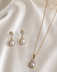 Jenny Pearl Radiance Earrings – 18K PVD Gold