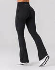 The Fit Collection Womens Flare Pants – Black