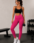 Women’s Leggings – Sculpted. Seamless. Second Skin.- Pink, The Fit Collection