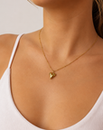 Sassy Heart Necklace – 18K Gold PVD Stainless Steel