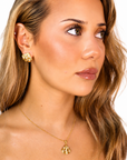 Sienna Pearl Shell Necklace – 18K PVD Gold