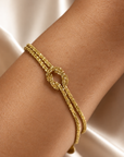 Caroline Gold Link Bracelet