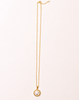 Summer Pearl Glow Necklace – 18K PVD Gold