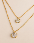 Jade Celestial Spark Necklace – 18K PVD Gold