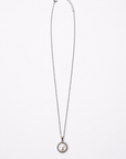 Summer Pearl Halo Necklace – Stainless Steel