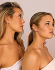 Giulia Crystal Bloom Earrings – 18K PVD Gold
