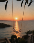 Sienna Pearl Statement Necklace – 18K PVD Gold