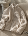 The Fit Collection Sherpa Jacket – Cream