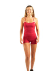 The Fit Sculpt High-Rise Bike Shorts – Cherry Red