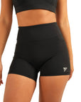 The Fit Sculpt High-Rise Bike Shorts – Jet Black