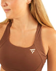 The Fit Sculpt Support Sports Bra – Chocolate Brown