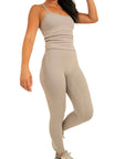 The Fit Sculpt High-Rise Leggings – Dove Grey