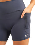 The Fit Sculpt High-Rise Bike Shorts – Navy Blue