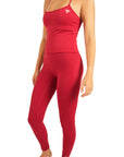 The Fit Sculpt High-Rise Leggings – Cherry Red