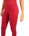 The Fit Sculpt High-Rise Leggings – Cherry Red