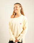 The Fit Collection - The Off-Shoulder Jumper – Buttercream