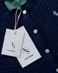 Nu Studios - Cable Cardigan - Navy