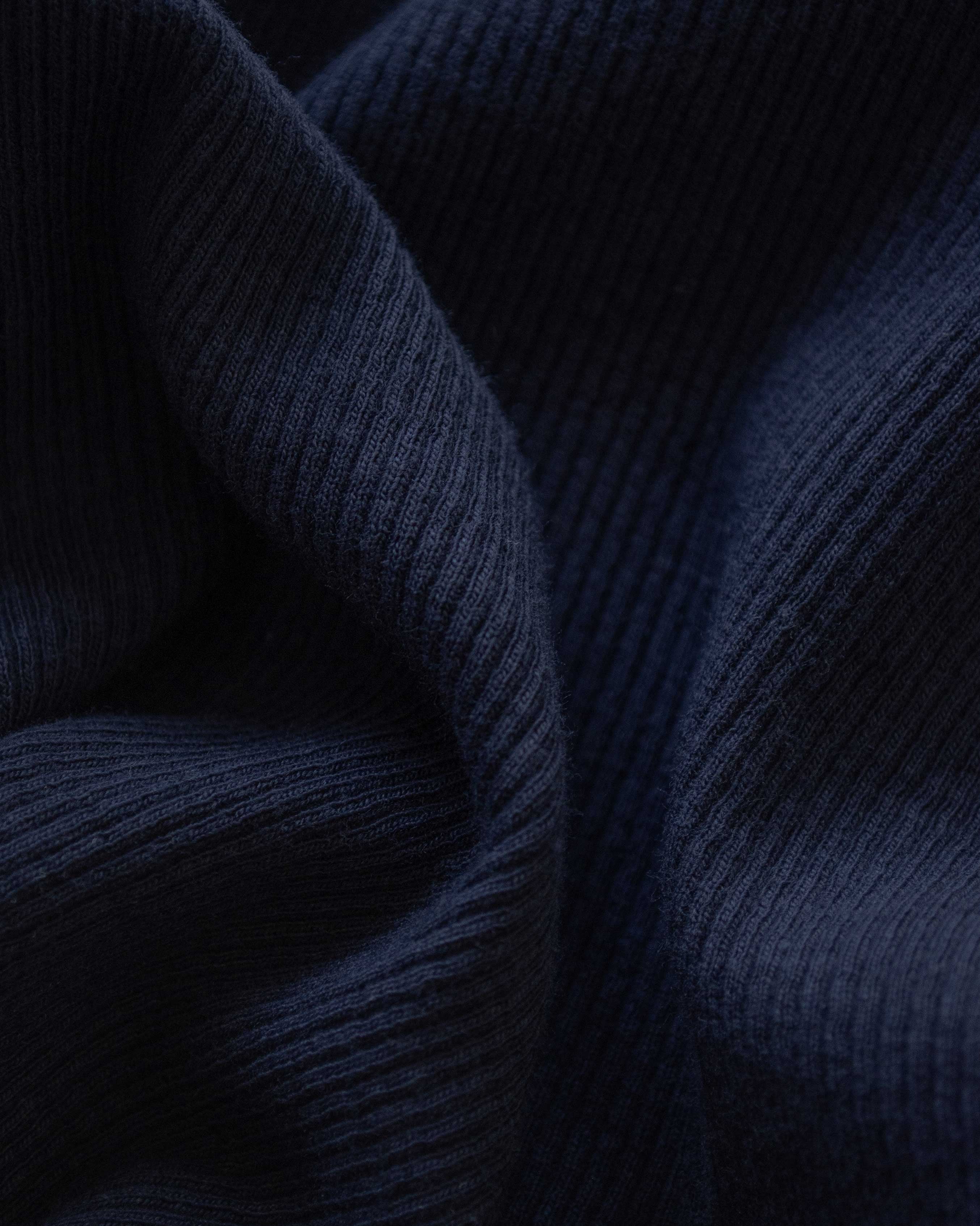 Women's Nu Studios - Rib Mock Neck Tank - Navy – thefitcollection