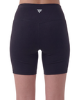 The Fit Collection – Premium Bike Shorts, Medium Length, Black