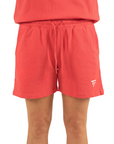 The Fit Collection Oversized Shorts - Red