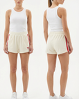 Terry Towelling Shorts – Vanilla Cream