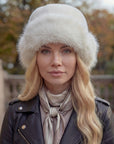 Women’s Luxury Faux Fur Hat -Snow White