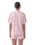 The Fit Collection – Oversized Fairyfloss Pink Terry Towelling Shirt