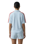 The Fit Collection – Oversized Powder Blue Terry Towelling Shirt