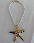 Amalfi Starfish Necklace – 18K PVD Gold
