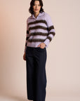 Women's The Zip Jumper, Neris Iris and Cacao