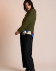 Women's Fluff Piece Jumper, Neris Moss
