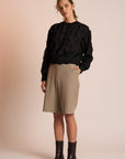 Women's BUBBLE TOP - Neris, Black