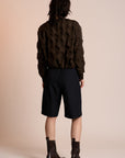 Women's Bubble Top, Neris Cacao