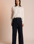 Women's Bubble Top, Neris Pearl