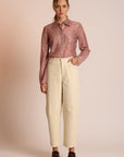 Women's The Edgy Shirt, Neris Rhubarb