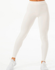 RYDERWEAR NKD V Scrunch Leggings - Vanilla