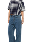 Jac and Mooki KAIA T-SHIRT navy stripe
