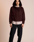 Women's In The Hood Jacket, Neris Raisin