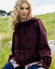 Women's In The Hood Jacket, Neris Raisin