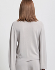 Women's Base Layer Relaxed V-Neck Knit - Raw by Raw, Oyster