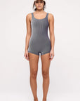 Zulu & Zephyr - Stripe Rib Bodysuit - Navy