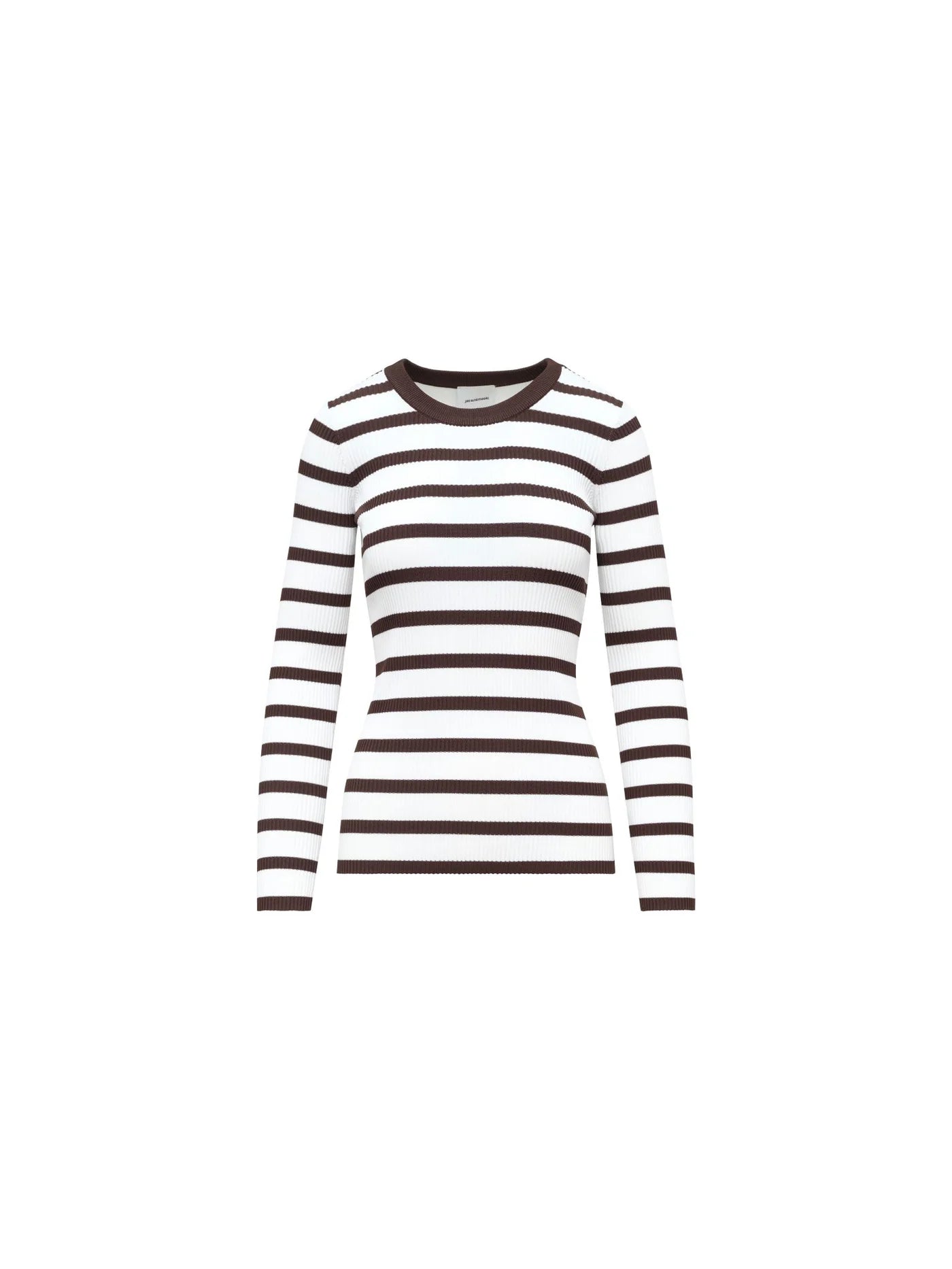 Jac and Mooki - Amelie Knit - Espresso Stripe