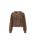 JACANDMOOKI- Women's Camille Cardigan - Mocha