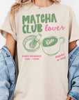 GOOD DAY STREET - [G1924X-OTS]-MATCHA CLUB OVERSIZED TEE