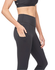 Tully Lou - Pocket Compression Active Pant Wide Waistband