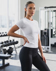 The Fit Womens Sculpt Tee - White