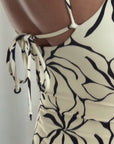Zulu and Zephyr - Women's Cotton Shirt - Cream Flower